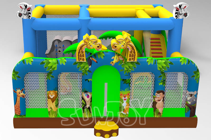 jungle animals playground outside