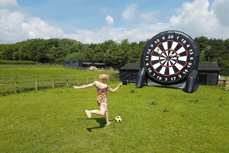 inflatable football dart game