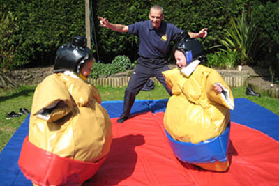 kids sumo wrestling game