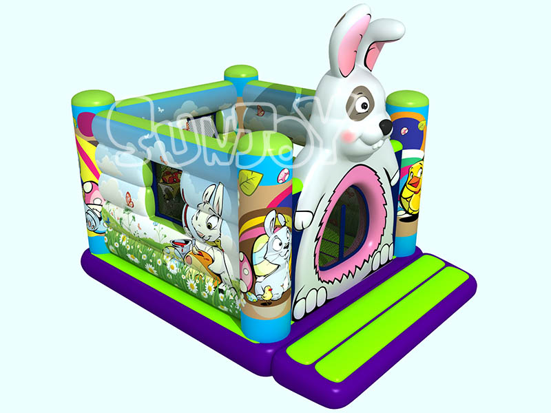 rabbit bounce house combo for sale