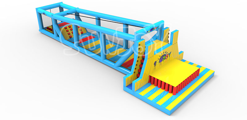 yellow and blue colors obstacle game