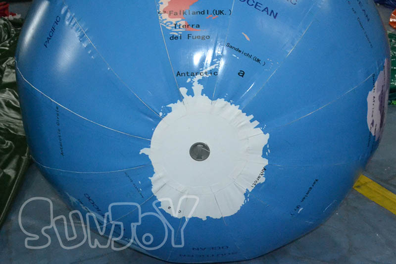 inflatable globe bottom