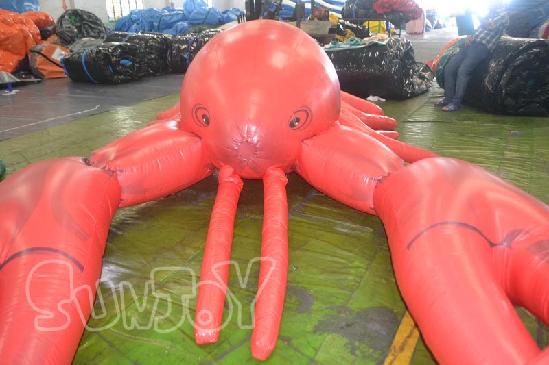 inflatable lobster face