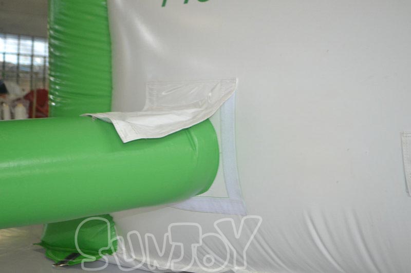 inflatable bag inflation tube