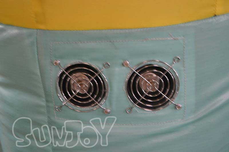 inflatable costume air fans