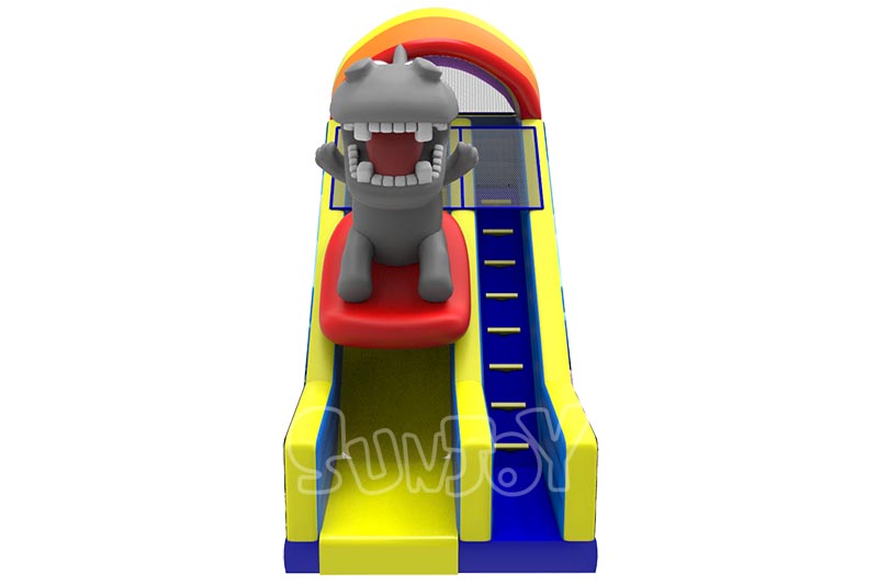 15' inflatable slide front side