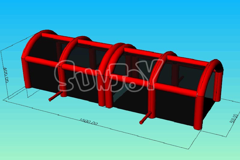 inflatable shooting gallery design picture
