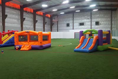 indoor venue for bouncy castle