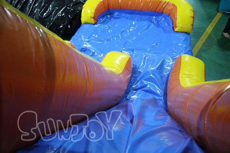 classic water slide bounce house sliding