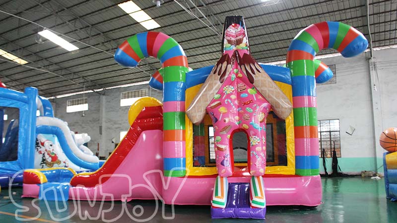 candy water slide jumper combo front