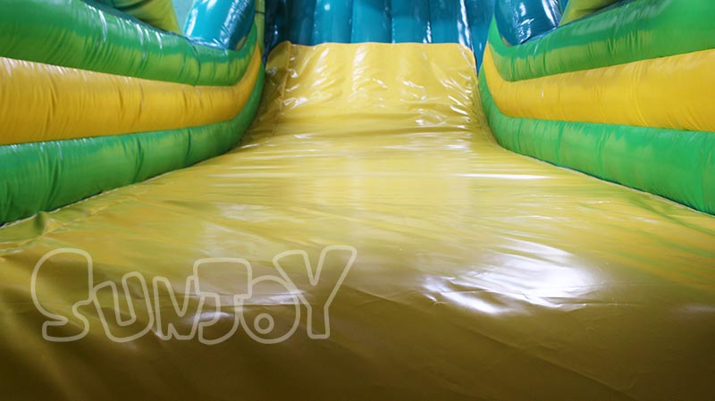 panda inflatable slide sliding
