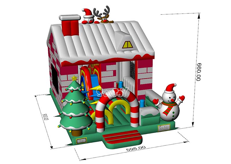 Christmas inflatable jumper dimensions