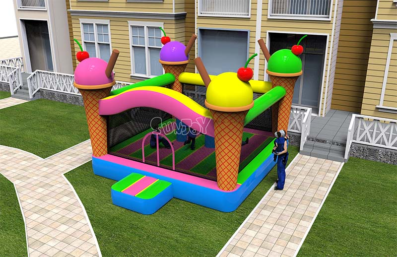 ice cream bounce house for sale