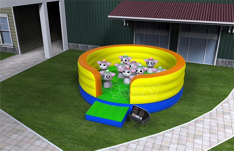 interactive cats bounce house for sale