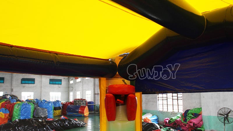 sports bounce house top structure