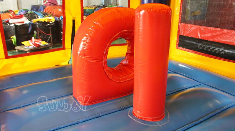 3-in-1 bouncy castle obstacles
