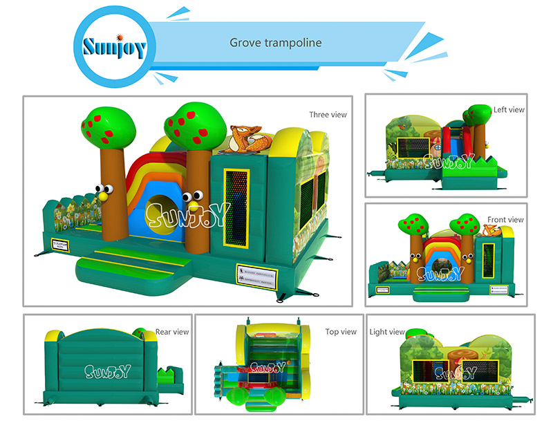 grove inflatable bounce playground design pictures