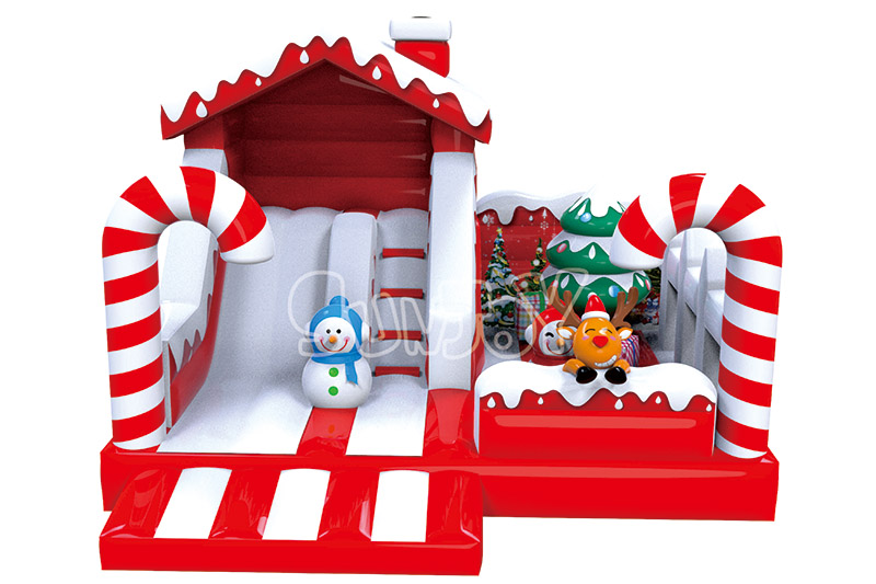 Christmas slide combo front view
