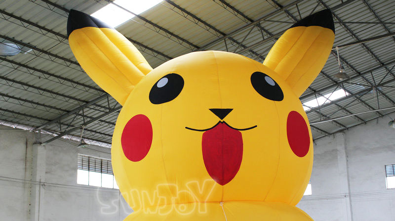 inflatable Pikachu details 1