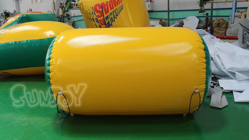 custom inflatable paintball barrel
