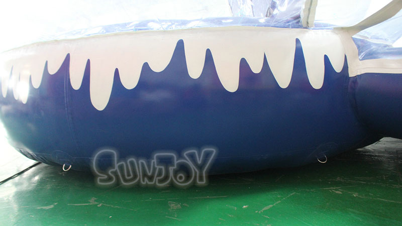 Xmas inflatable snow globe base