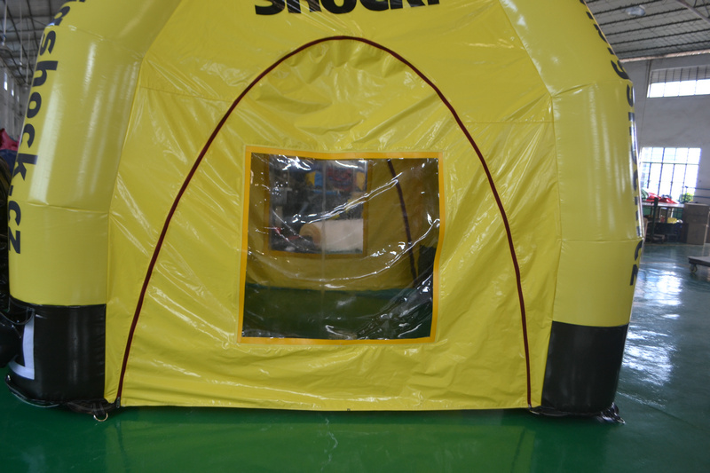 trade show tent detachable window
