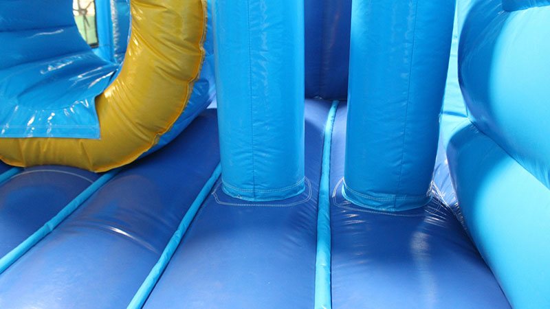 bouncy castle reinforced stitching