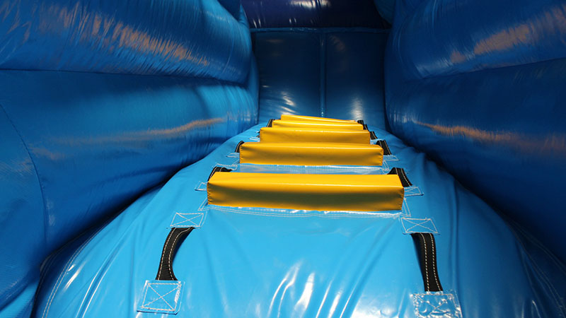 bouncy castle climbing stair