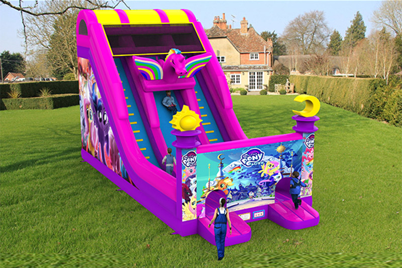 Little Pony Inflatable Slide effect picture 1