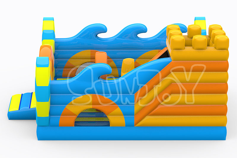 summer beach inflatable combo right side