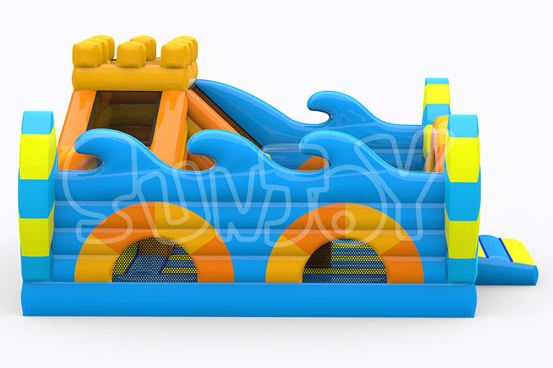 summer beach inflatable combo left side