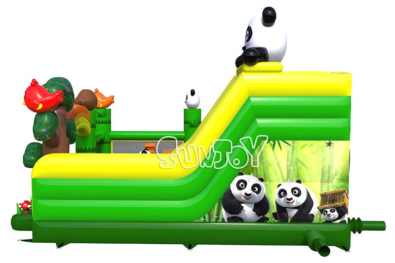 panda bouncer combo right view