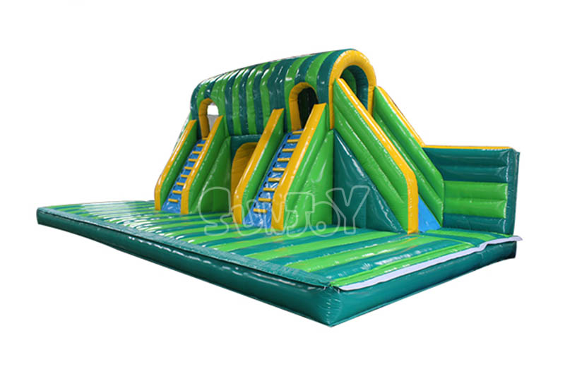 green inflatable amusement park part 5