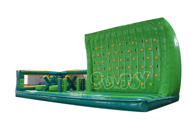 green inflatable amusement park part 7