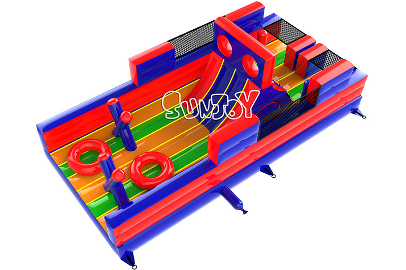 U-shaped inflatable obstacles part 4