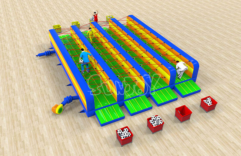 rope obstacle inflatable game 3