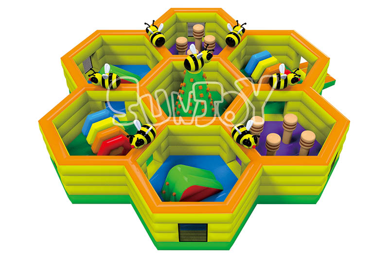 honeycomb amusement park left side