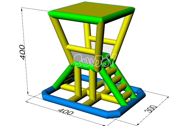 inflatable life guard tower