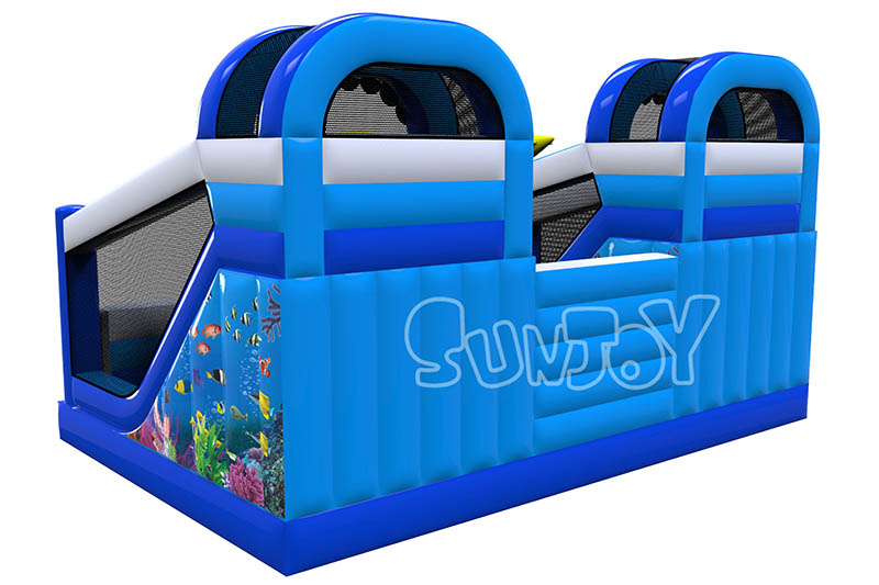 ocean slides combo back side