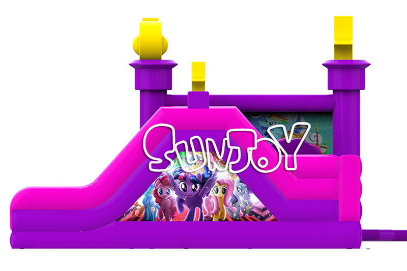 my little pony bouncy castle combo right side