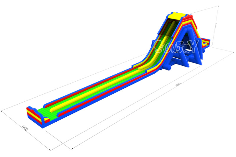 playground obstacle course 13 piece giant slide