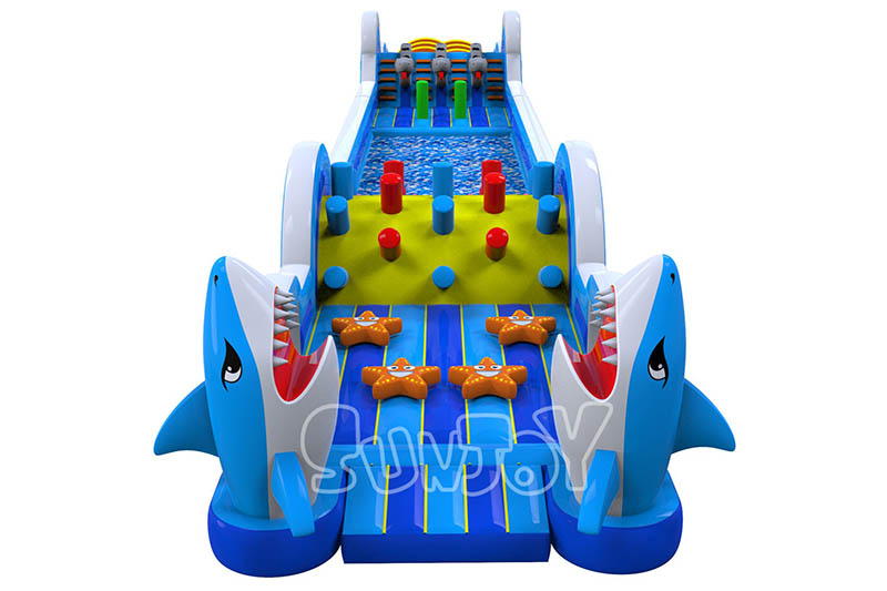 ocean obstacle course start line