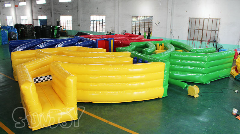 dizzy x challenge inflatable game
