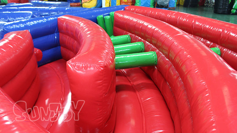 dizzy x challenge inflatable maze