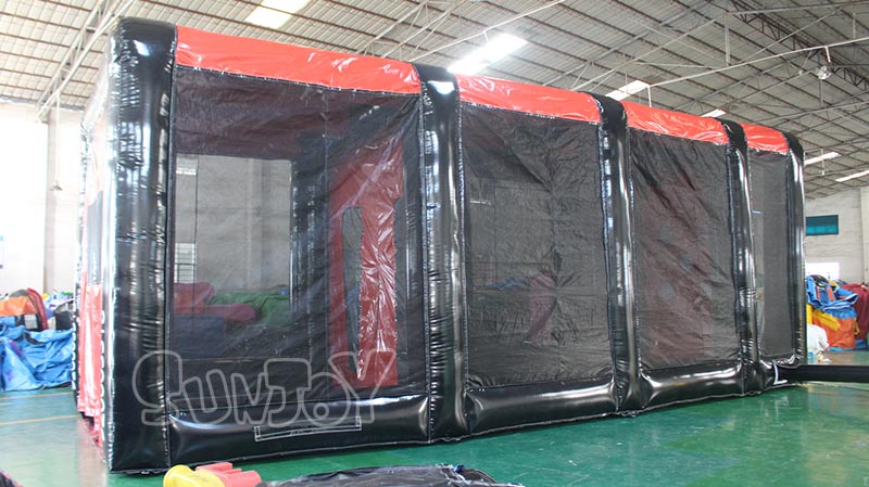 inflatable shooting cage