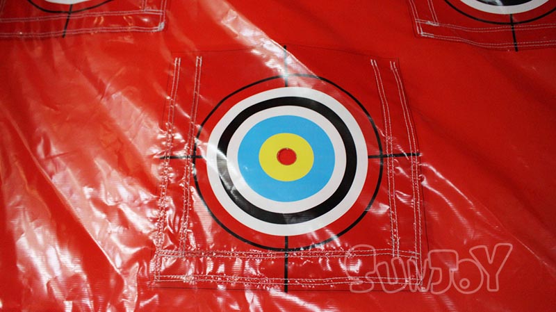 inflatable shooting cage target