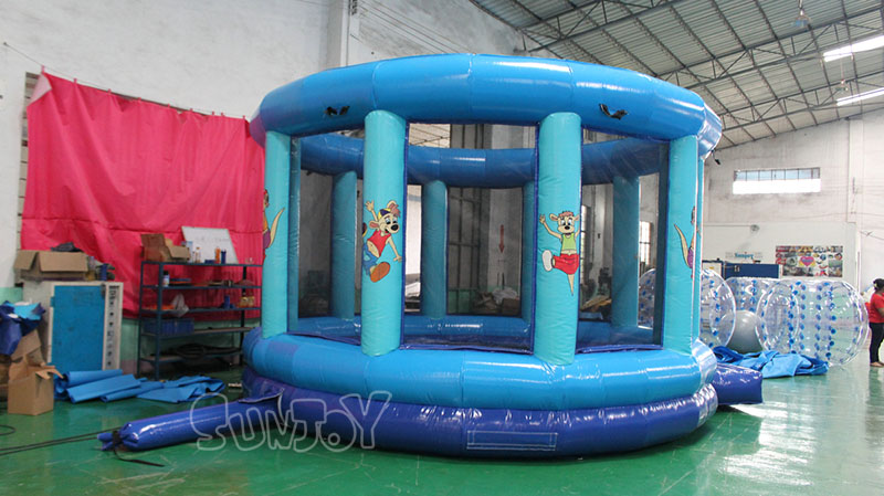 kangaroo inflatable trampoline for kids