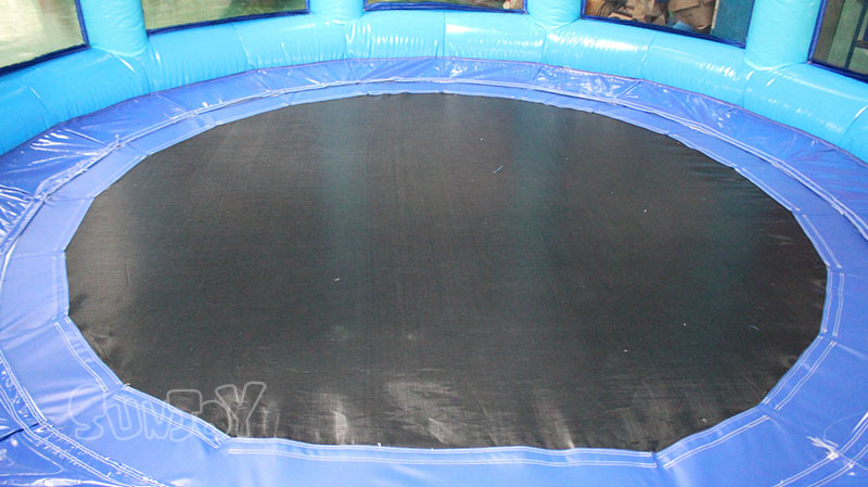kangaroo inflatable trampoline jumping mat