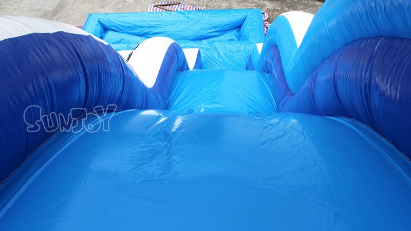 26 feet inflatable water slide sliding lane