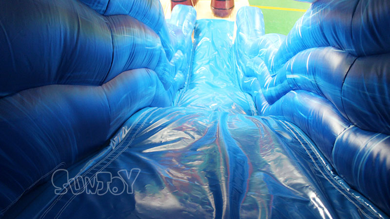 beach theme inflatable slide sliding lane